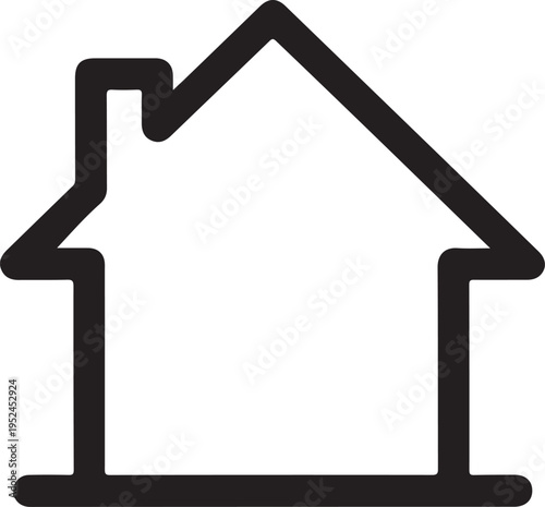 House icon. Vector illustration