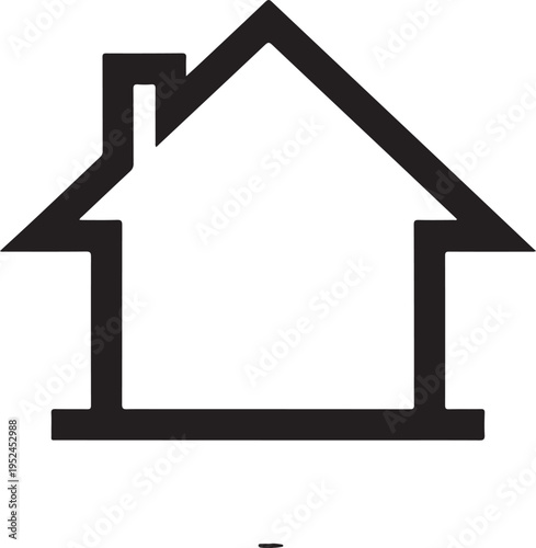House icon. Vector illustration