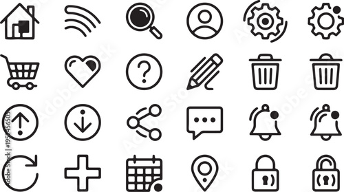20 UI Icons Bundle