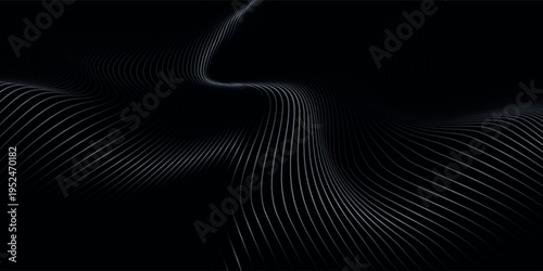 Glow lines pattern wave illustration background.vector modern eps10