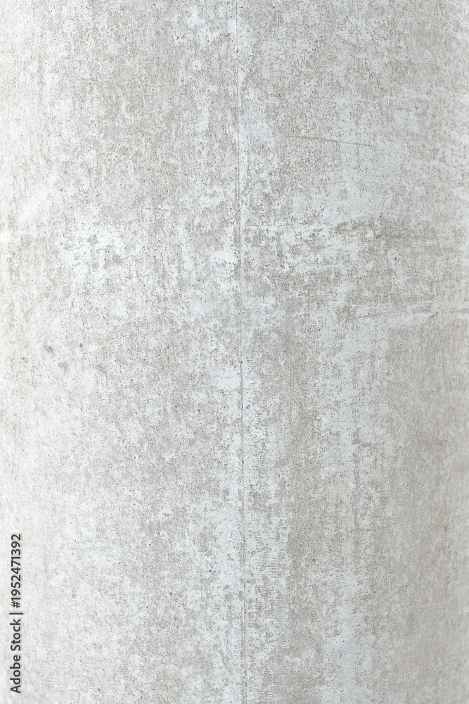 Fototapeta premium Smooth concrete wall surface with vertical seam joint