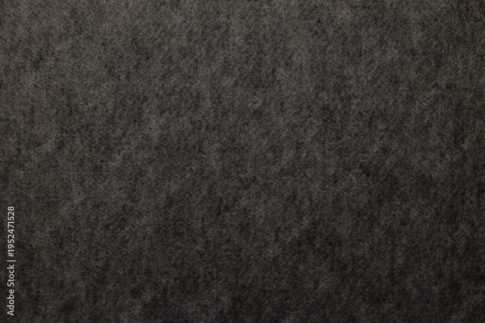 Fototapeta premium Dark gray felt fabric textile texture background