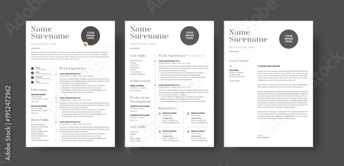 Minimalist Resume Layout