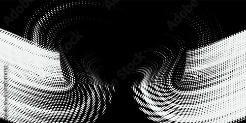 white black brush Car sticker wrap pattern banner abstract sporty lines black white color combination grunge brush pattern racing motorsport design, Eps 10.