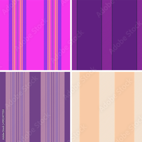 Striped pack developed for branding refresh. Birthday lines designs add festive charm. Vector files support updates.