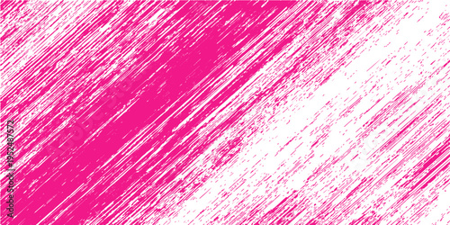 Vibrant pink and white abstract background, dynamic strokes, creative and modern design for use in digital applications or print.