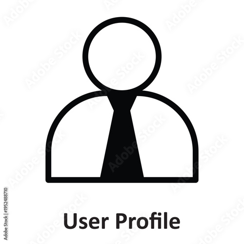 User Profile Vector icon which can easily modify or edit