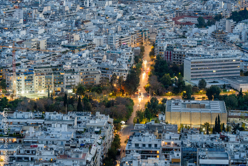 Wallpaper Mural Panoramic night view of Athens from a hill overlooking the historic Greek capital - November 16, 2025 Torontodigital.ca