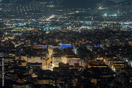 Wallpaper Mural Panoramic night view of Athens from a hill overlooking the historic Greek capital - November 16, 2025 Torontodigital.ca