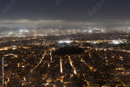 Wallpaper Mural Panoramic night view of Athens from a hill overlooking the historic Greek capital - November 16, 2025 Torontodigital.ca