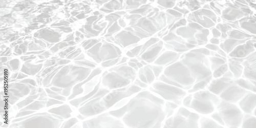 Abstract white crackle texture background with geometric pattern vector illustration