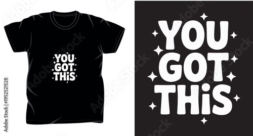 motivational graphic vector art t-shirt design print template