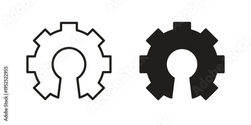 Open source icon. modern vector symbols set