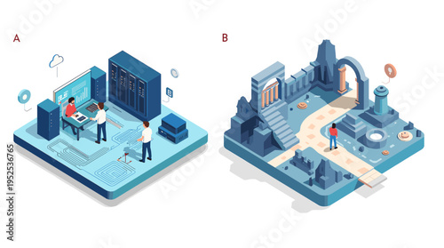 A cheerful woman works on a laptop, radiating positivity. This image is perfect for illustrating remote work, online learning, or the joy of technolog