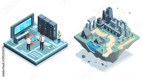 A cheerful woman is working on her laptop, radiating positivity and productivity. Ideal for illustrating remote work, digital nomadism, or a modern li