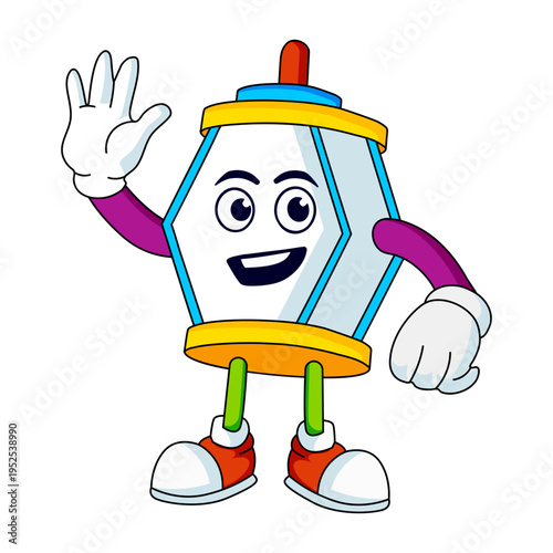 A flat style illustration depicting study light
