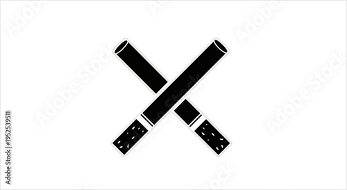 Black crossed tools with handles.