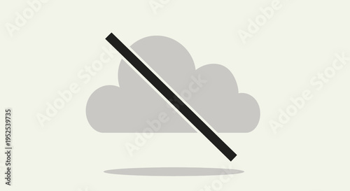 No Cloud Weather Forecast Icon Symbol.