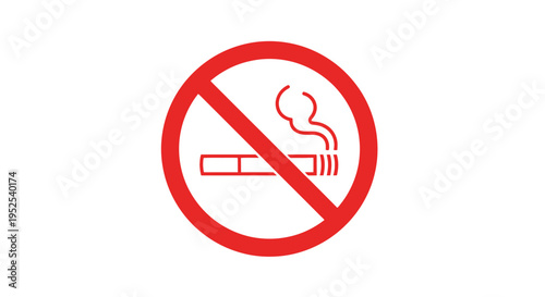 No Smoking Warning Sign Symbol 33.
