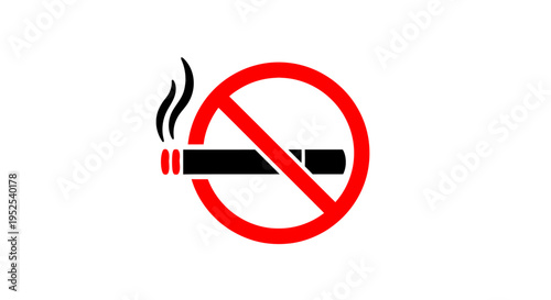 No Smoking Warning Sign Symbol 35.