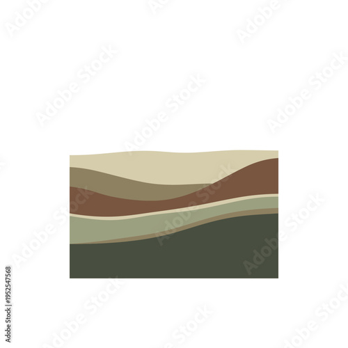 Storage And Dispatch Layered Flat Vector