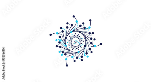 Abstract Digital Eye with Circuitry Network, Technology Concept