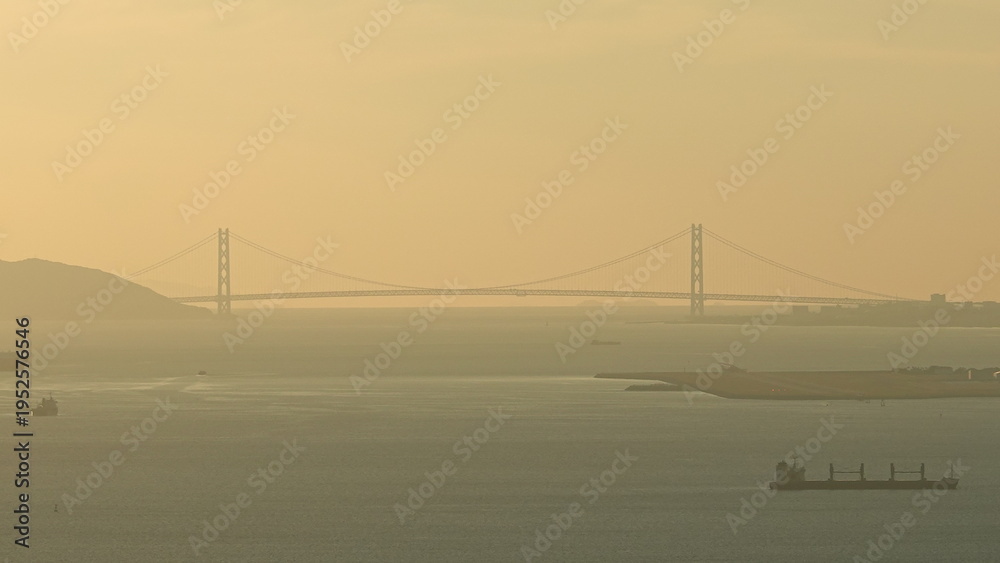 Fototapeta premium 夕焼けと海