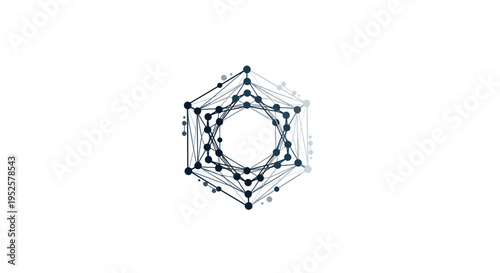 Abstract Network Connection with Hexagonal Geometry