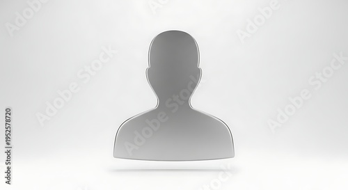 A grayscale image of a pawn chess piece on a white background