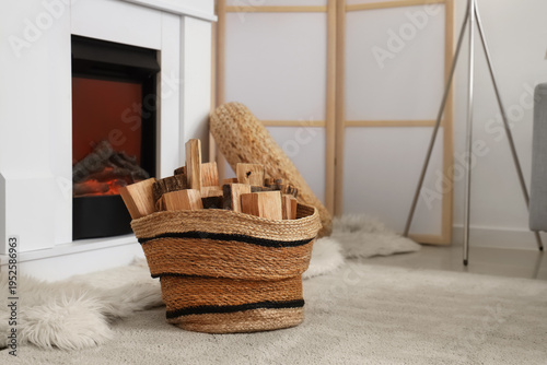 Interior of living room wit...