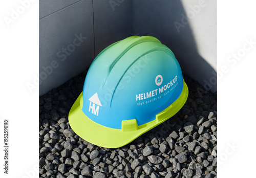Construction Helmet Mockup