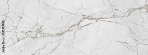 Panel kuchenny z motywem White calacata marble with gray veins for porcelain and ceramic texuture