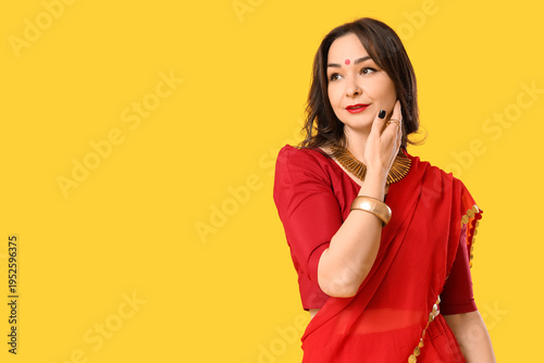 Beautiful mature Indian wom...
