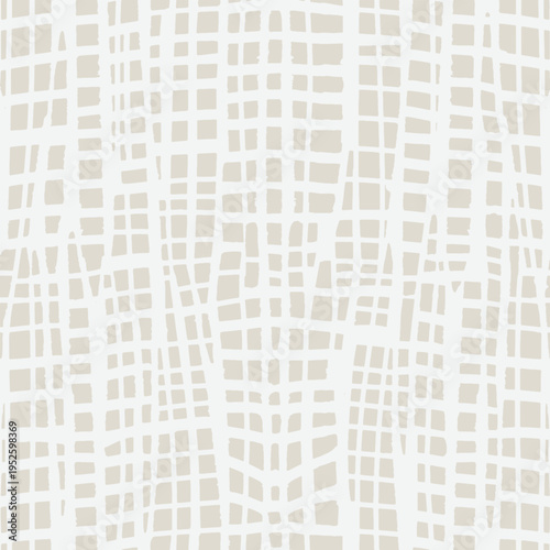 Animal print crocodile skin rustic seamless pattern. Modern geometric texture sage olive green ivory. Simple mosaic bohemian mudcloth 