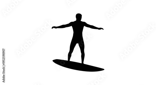 Man surfing on a board.