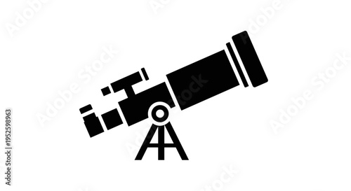 Telescope on Tripod Stand.