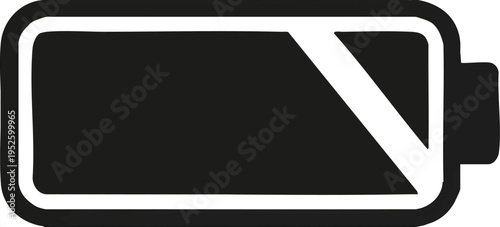 Low Battery Icon Symbol.