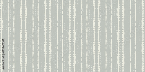 Obraz na płótnie Modern lines mudcloth sage blue strokes Neutral coastal seamless pattern