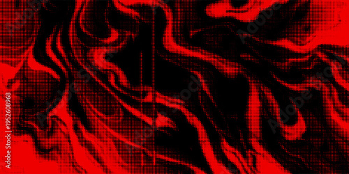 Black and red grunge texture. Scary red black scary background