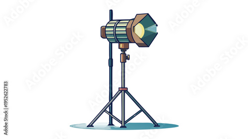 Professional Studio Spotlight Lamp Equipment for Photography and Video Production Setup