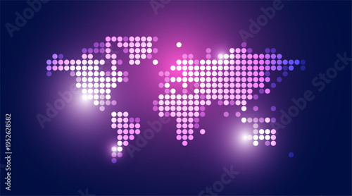 mondo, pixel, pianeta, informatica, digitale, concetto tecnologia, digitale	