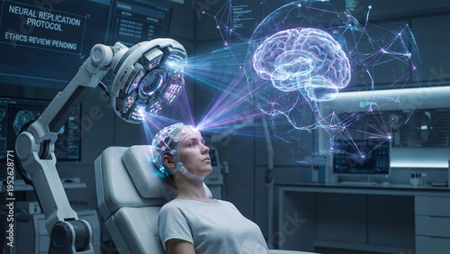 Brain interface technology exploring neural data security protocols