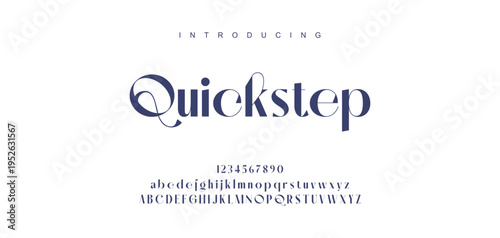 Elegant ligature alphabet letters font logo. Typography luxury classic lettering serif fonts decorative wedding vintage retro logos, design for fashion,beauty shop and brand . vector illustration