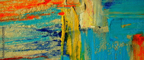 art background with colorful paint