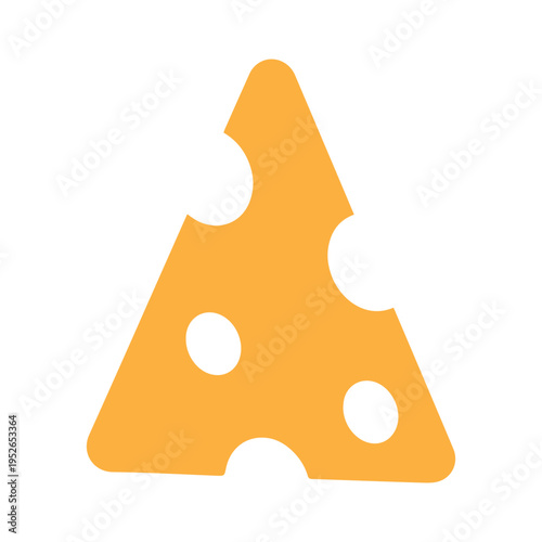 Triangular Cheese Graphic