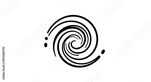 Abstract Swirl Symbol