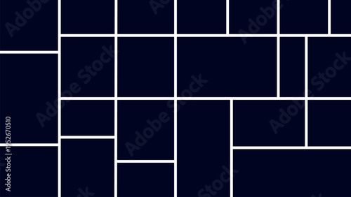 Set of photo frame design templates. Family photo album background texture. EPS10.