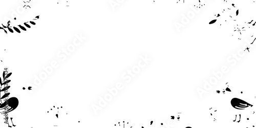 A vintage black ink splat border features a grunge vector illustration with splash texture and artistic paint drops for a decorative silhouette frame