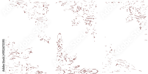 A grunge vector illustration featuring red ink and paint splashes with liquid splatters and watercolor stains on a dirty black paper texture background design