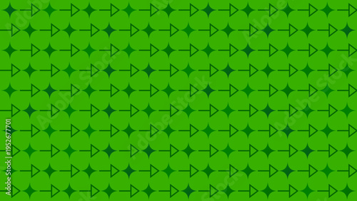 Green Arrow and Diamond Pattern Background